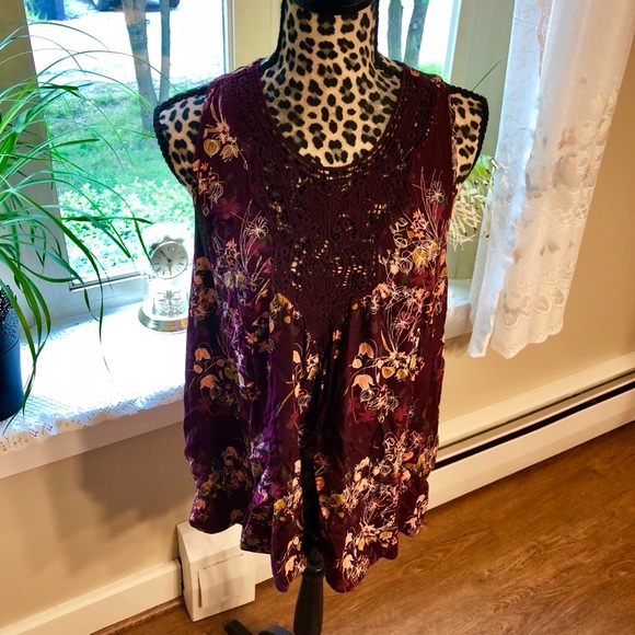 Bohemian style tank top - Picture 1 of 3